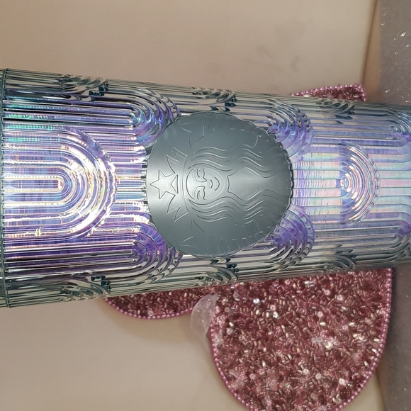 Starbuck 💘NWT💘 Gorgeous Opalescent 2022 Tumbler with Straw! - Picture 3 of 11